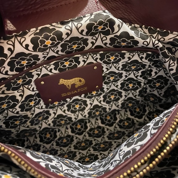 Emma Fox Windham Quilted Leather Satchel! - Picture 4 of 7